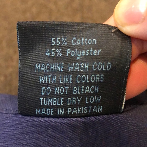 🍒02 7890 MedGear Unisex Scrub Set NAVY LARGE - Picture 4 of 4